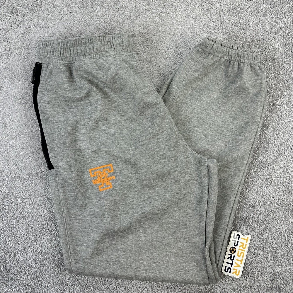 Tennessee Lady Volunteers Pants Womens Large Gray Nike Dri Fit PE Joggers